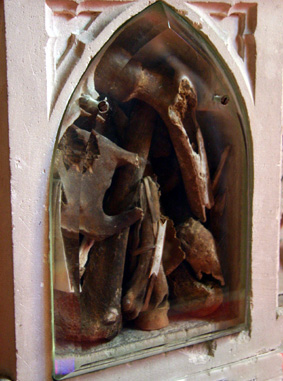 Reliques de sainte Bologne