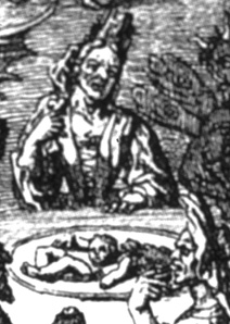 Sorcière en Fontanges